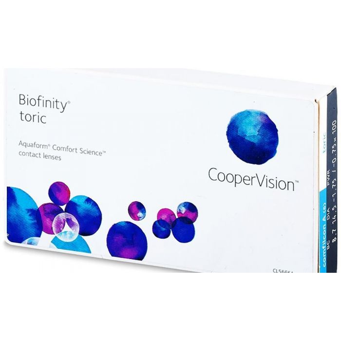 CooperVision Biofinity Toric (6 Lentillas)