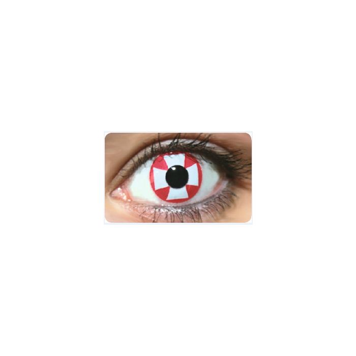 Funky Lens Red Cross
