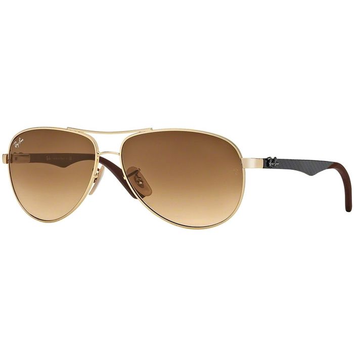 Ray-Ban Carbon Fibre RB8313 001/51 58